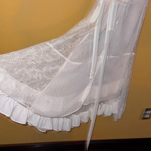 Byron Lars White Lace Dress 10 - Picture 8 of 13